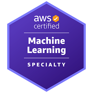 aws certified Machine Learning Speciality